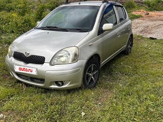 2002 Toyota Vitz I (P10), серый, 489000 рублей, вид 1