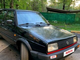 1988 Volkswagen Golf KAT II, чёрный, 140000 рублей, вид 4