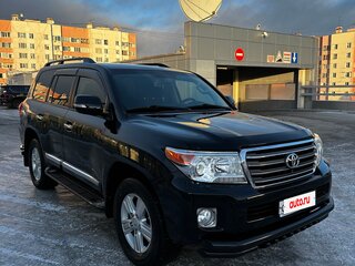 2013 Toyota Land Cruiser 200 Series Рестайлинг 1, чёрный, 4500000 рублей, вид 3