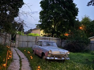 1961 ГАЗ 21 «Волга» 21В, голубой, 899999 рублей, вид 1