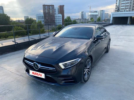 2020 Mercedes-Benz CLS AMG 53 AMG III (C257) Рестайлинг, серый, 6200000 рублей, вид 4