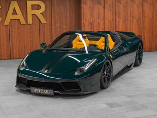 2012 Ferrari 458 Spider, зелёный, 25500000 рублей, вид 3