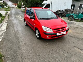 2005 Hyundai Getz I Рестайлинг, красный, 360000 рублей, вид 2