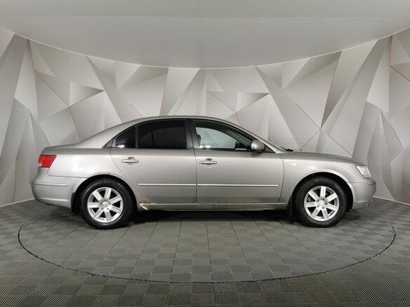 2010 Hyundai Sonata V (NF) Рестайлинг, серый - вид 5