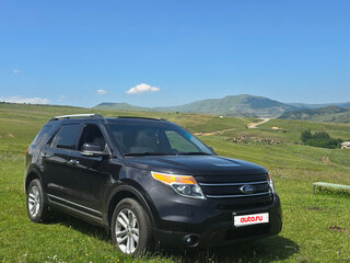 2013 Ford Explorer V, чёрный, 1150000 рублей, вид 3