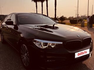 2019 BMW 5 серии 520d VII (G30/G31/G38), чёрный, 4200000 рублей, вид 1
