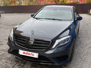 2015 Mercedes-Benz S-Класс 350 CDI BlueTEC Long 7G-TRONIC VI (W222, C217), чёрный, 5100000 рублей, вид 2