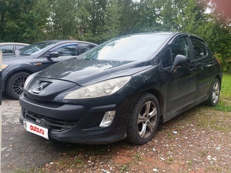 2009 Peugeot 308 I, чёрный, 245000 рублей, вид 1