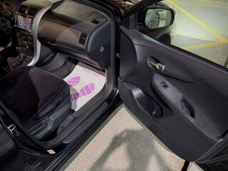 2013 Toyota Corolla X (E140, E150) Рестайлинг, чёрный, 990000 рублей, вид 5