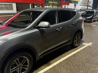 2017 Hyundai Santa Fe III Рестайлинг, серый, 2400000 рублей, вид 5