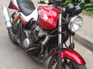 2003 Honda CB 400 Super Four, красный, 360000 рублей, вид 2