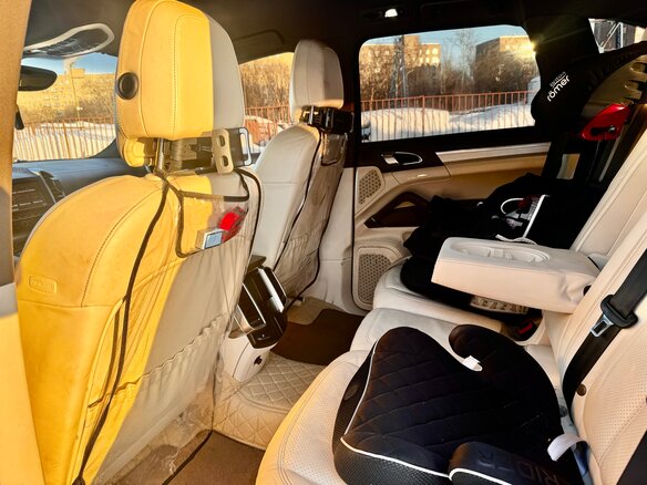 2012 Porsche Cayenne Diesel II (958), чёрный, 2650000 рублей - вид 13