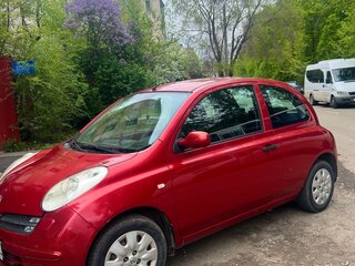 2006 Nissan Micra III (K12), красный, 450000 рублей, вид 2