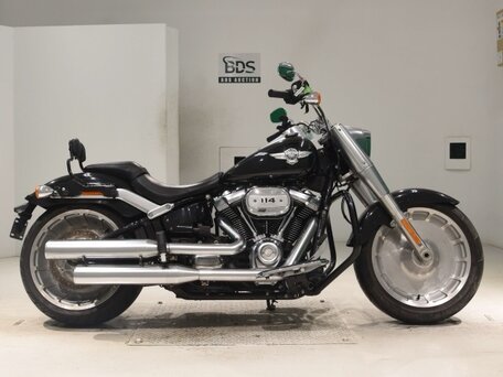2018 Harley-Davidson Fat Boy, чёрный, 1870000 рублей, вид 2