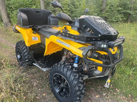 2017 BRP Can-Am Outlander Max XT-P 650T, жёлтый, 1060000 рублей, вид 3