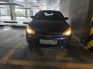 2013 Opel Astra J Рестайлинг, синий, 670000 рублей, вид 3