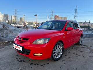 2008 Mazda 3 I (BK) Рестайлинг, красный, 575000 рублей, вид 1