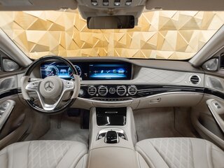 2018 Mercedes-Benz Maybach S-Класс 650 Pullman I (X222) Рестайлинг, чёрный, 42000000 рублей, вид 2