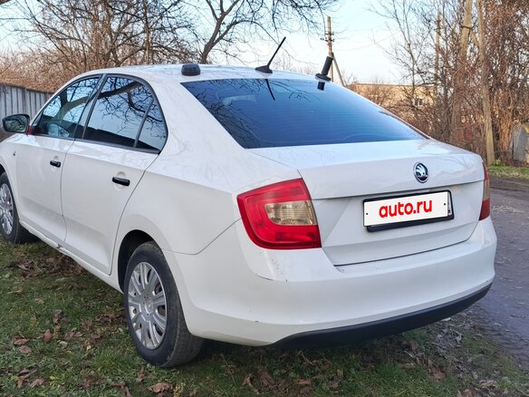 2017 Skoda Rapid I, белый, 450000 рублей - вид 5