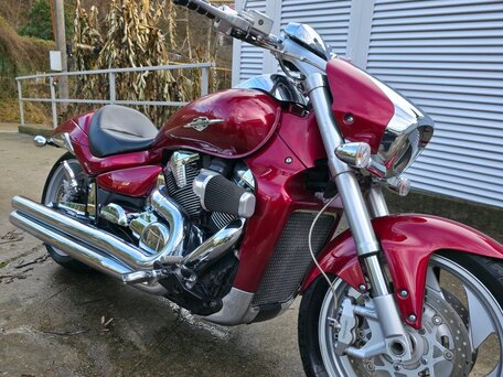 2007 Suzuki Boulevard M109R, красный, 1100000 рублей, вид 5