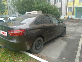 2016 Lada (ВАЗ) Vesta I, коричневый, 780000 рублей, вид 3