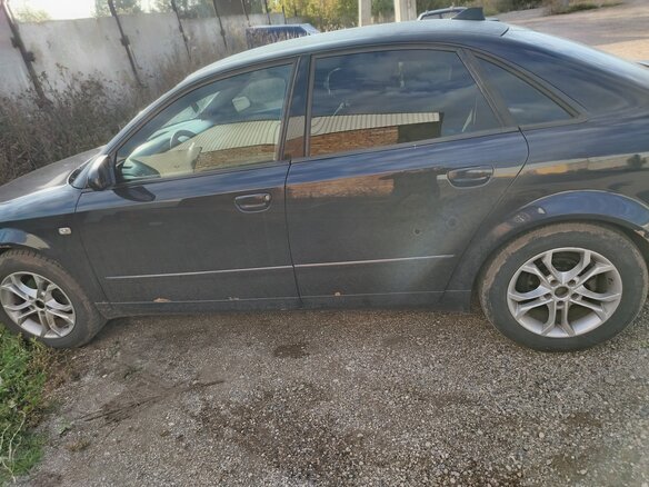 2001 Audi A4 II (B6), синий, 360000 рублей - вид 2