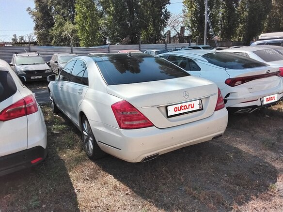 2010 Mercedes-Benz S-Класс 350 V (W221) Рестайлинг, белый, 1176000 рублей - вид 3