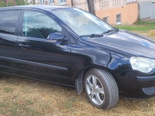 2005 Volkswagen Polo IV Рестайлинг, чёрный, 390000 рублей, вид 2