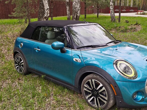 2021 Mini Cabrio Cooper S III Рестайлинг 2, голубой, 3099000 рублей - вид 20