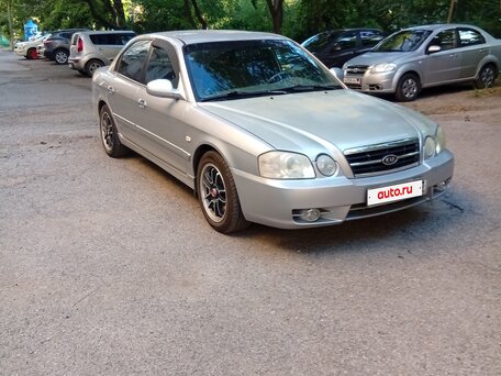 2006 Kia Magentis I Рестайлинг, серебристый, 320000 рублей, вид 2