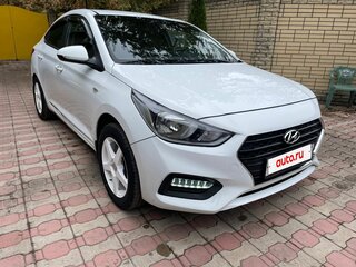 2017 Hyundai Solaris II, белый, 930000 рублей, вид 3