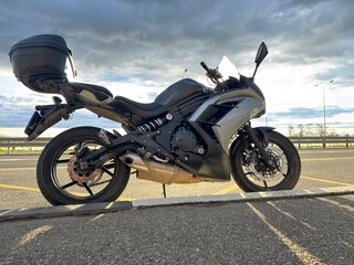 2014 Kawasaki ER-6F (Ninja 650R), серый, 470000 рублей, вид 1