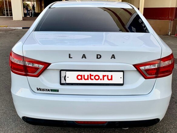 2021 Lada (ВАЗ) Vesta CNG I, белый, 1050000 рублей - вид 3