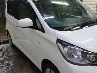 2018 Mitsubishi eK Wagon III Рестайлинг, белый, 660000 рублей, вид 5