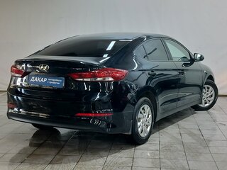 2016 Hyundai Elantra VI (AD), чёрный, 940000 рублей, вид 4