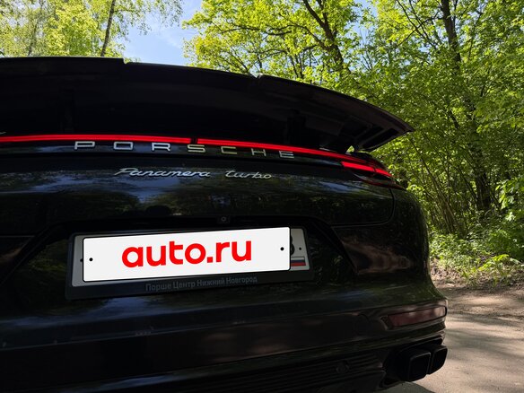 2017 Porsche Panamera Turbo II, чёрный, 6600000 рублей - вид 20