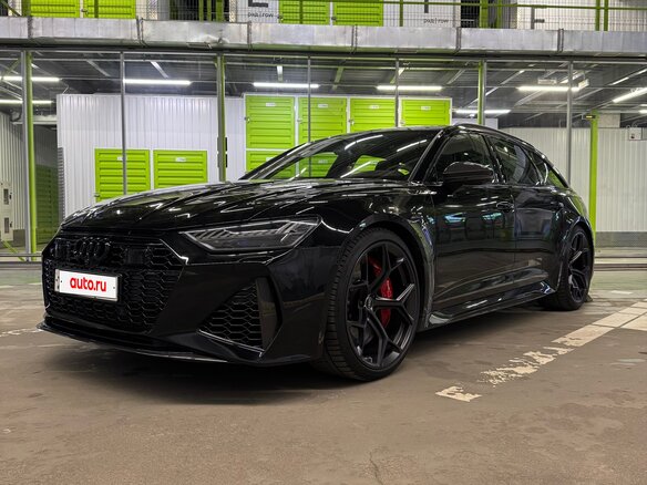 2022 Audi RS 6 IV (C8), чёрный, 14000000 рублей - вид 1