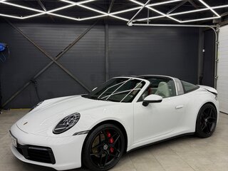 2020 Porsche 911 Targa 4 VIII (992), белый, 15500000 рублей, вид 2