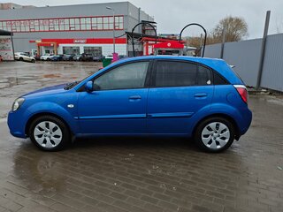 2010 Kia Rio II Рестайлинг, синий, 450000 рублей, вид 2
