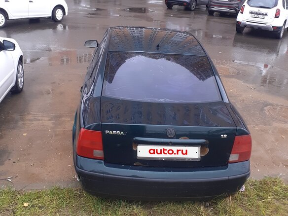 1997 Volkswagen Passat B5, зелёный, 80000 рублей - вид 3