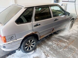 2009 Lada (ВАЗ) 2114, серебристый, 100000 рублей, вид 2