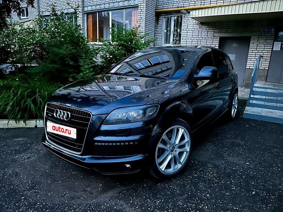 2006 Audi Q7 I (4L), чёрный, 1490000 рублей