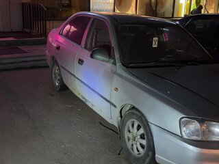 2004 Hyundai Accent ТагАЗ II, серебристый, 205000 рублей, вид 2