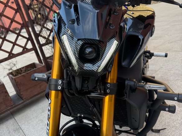 2021 Yamaha MT-09 (FZ-09), синий, 1200000 рублей - вид 12