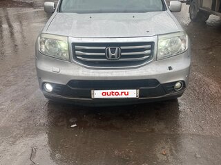2013 Honda Pilot II Рестайлинг, серый, 1850000 рублей, вид 1