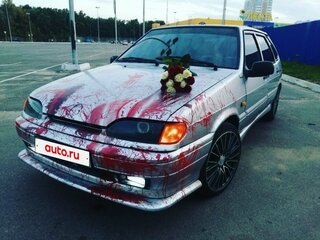2008 Lada (ВАЗ) 2114, серебристый, 100000 рублей, вид 1