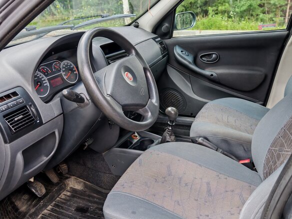 2009 Fiat Albea I Рестайлинг, серый, 395000 рублей - вид 8