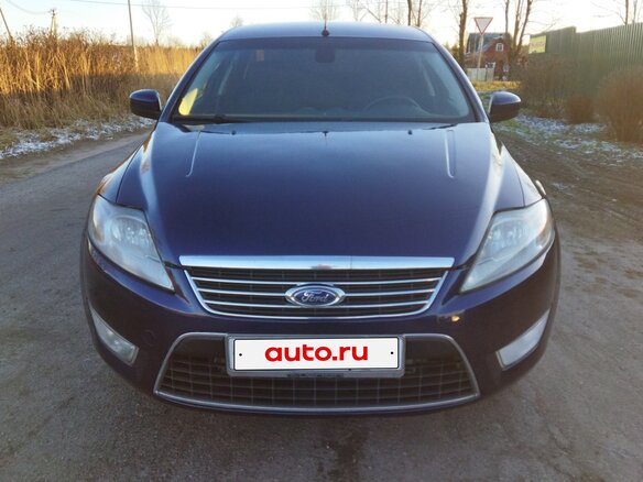 2008 Ford Mondeo IV, синий, 600000 рублей - вид 3
