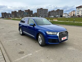 2016 Audi Q7 II (4M), синий, 2950000 рублей, вид 4