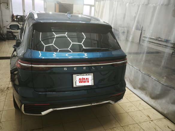 2023 Geely Monjaro (Xingyue L) I, зелёный, 3850000 рублей - вид 5